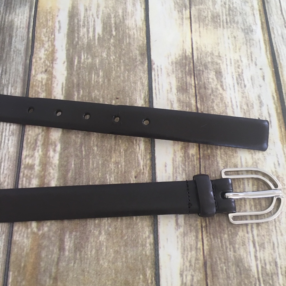 Nine West Brown Leather Belt - Picture 2 of 6